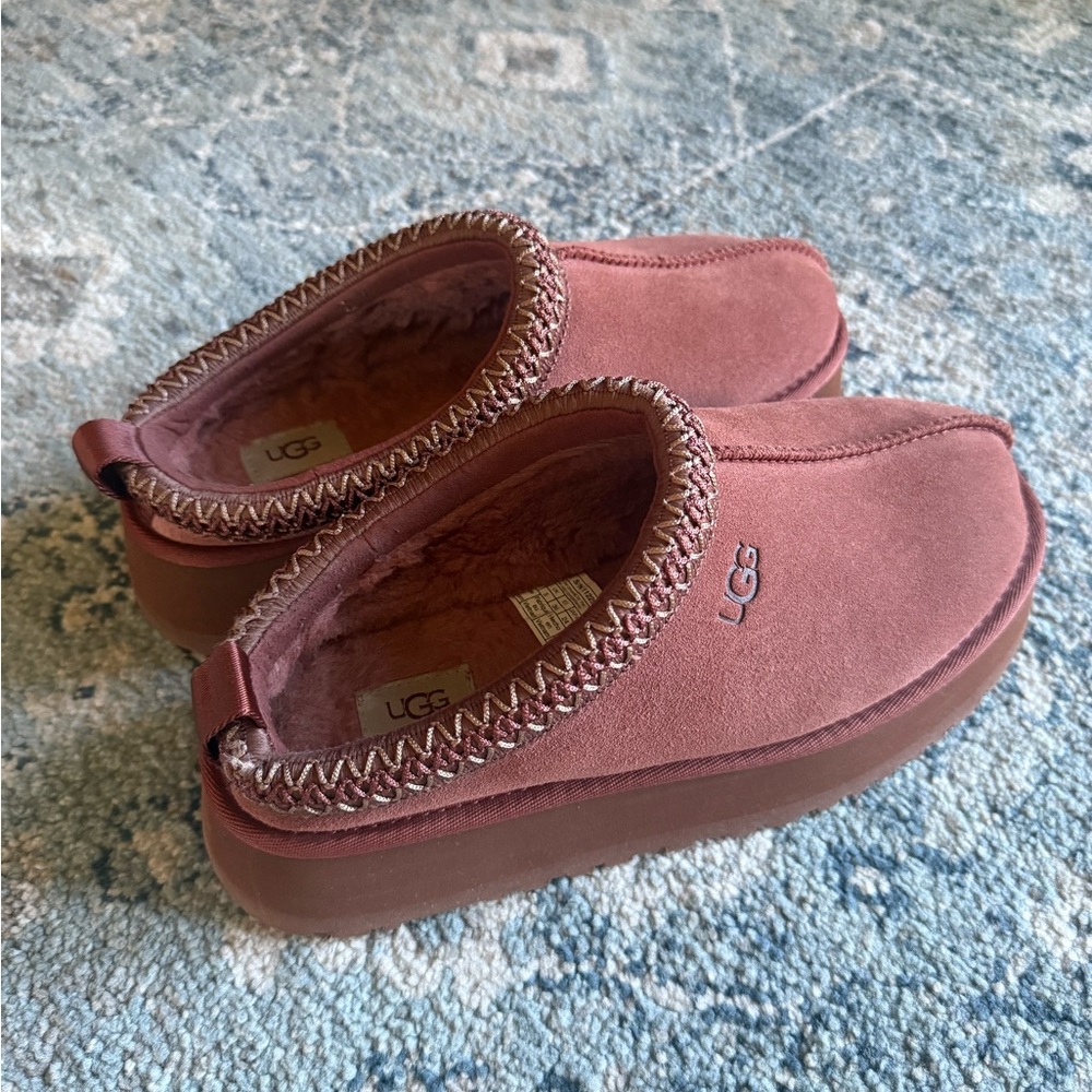 UGG Women's Tazz Slipper- Red Jasper